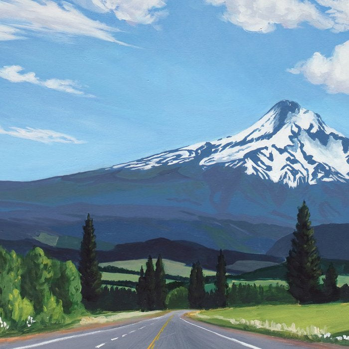 Mt Hood in Cherry Season Coffee Mug Gallery Image 2