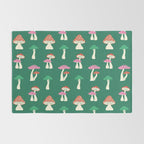 Festive Mushroom Pattern Rug Gallery Image 2