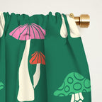 Festive Mushroom Pattern Window Curtain Gallery Image 2