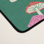 Festive Mushroom Pattern Desk Mat Gallery Image 4