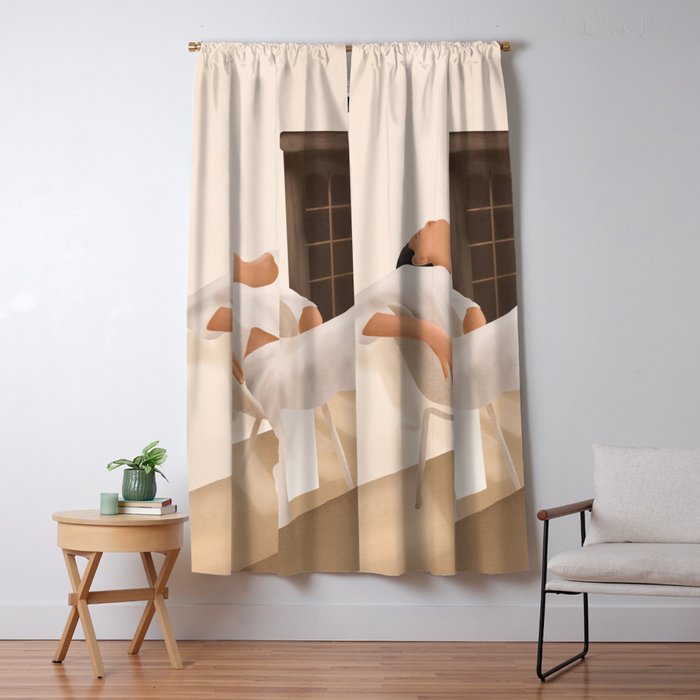 Summer Heat II Window Curtain Gallery Image 1
