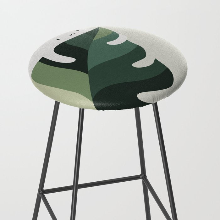 Cat and Plant 12C Stool Gallery Image 2