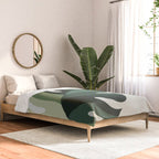 Cat and Plant 12C Comforter Gallery Image 2