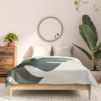 Cat and Plant 12C Comforter Gallery Image 3