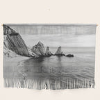 Black and White Ocean Wall Hanging Gallery Image 1
