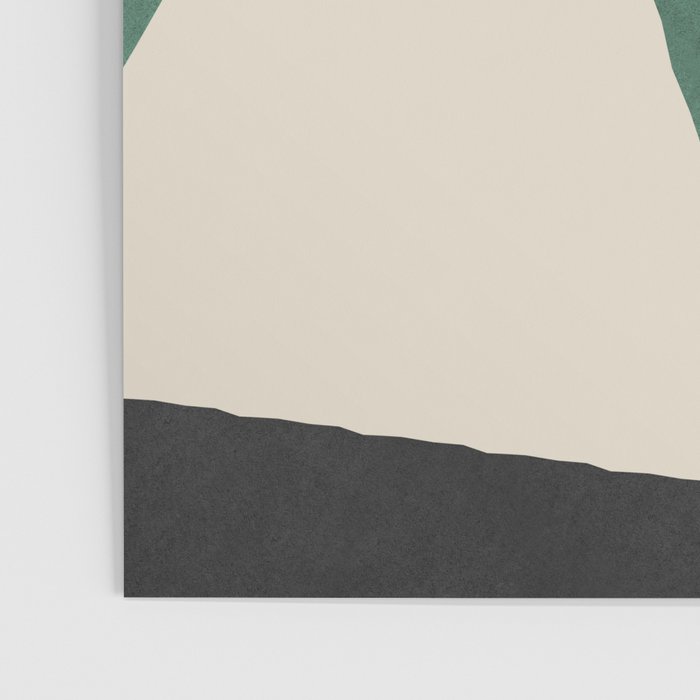 Graphic Edge Shapes - Green Poster Gallery Image 3