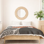 Line Art Pomegranates 2 Duvet Cover Gallery Image 3