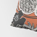 Line Art Pomegranates 2 Pillow Sham Gallery Image 4