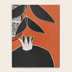 Line Art Pomegranates 2 Notebook Gallery Image 4