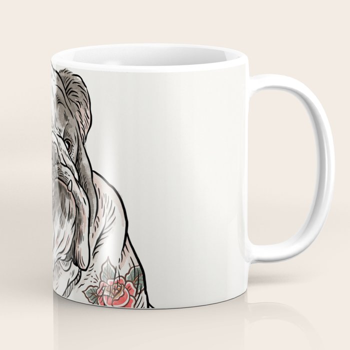 Chubbs the Bulldog Coffee Mug Gallery Image 1