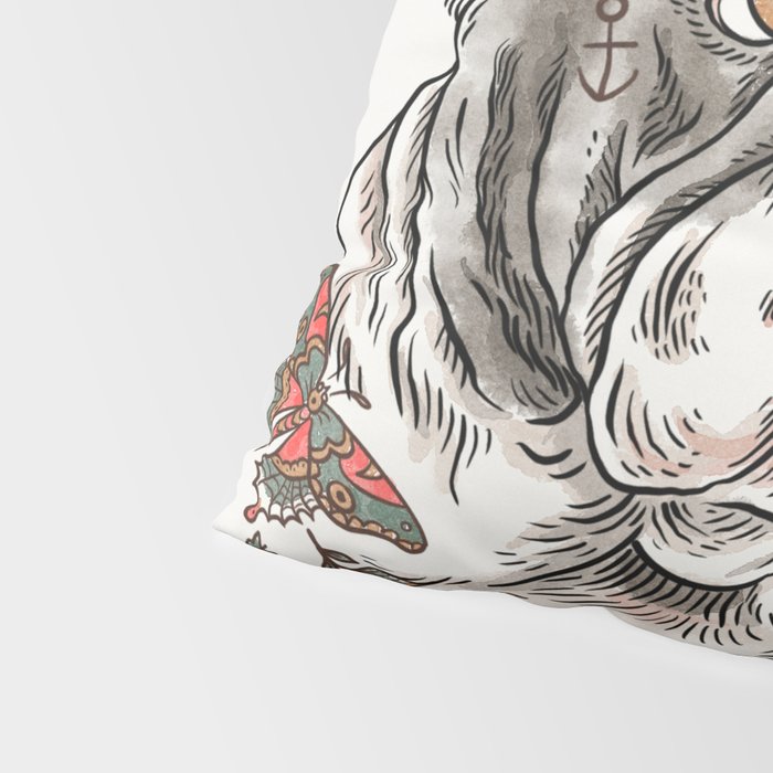 Chubbs the Bulldog Pillow Sham Gallery Image 4
