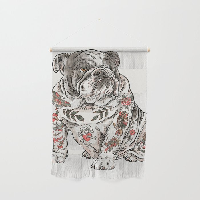 Chubbs the Bulldog Wall Hanging Gallery Image 1