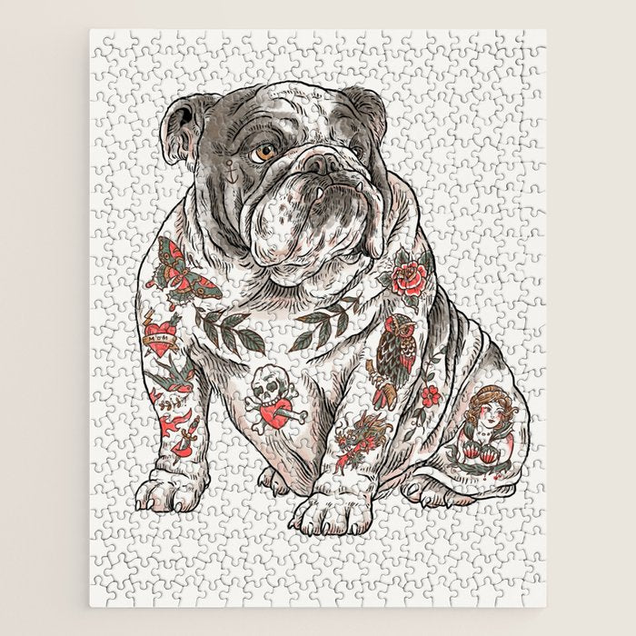Chubbs the Bulldog Jigsaw Puzzle Gallery Image 1