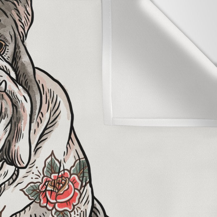 Chubbs the Bulldog Wall Tapestry Gallery Image 3