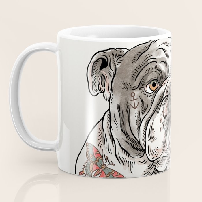Chubbs the Bulldog Coffee Mug Gallery Image 3