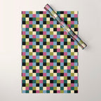 Bold Colorful Checks Pattern - Small I Wrapping Paper Gallery Image 1