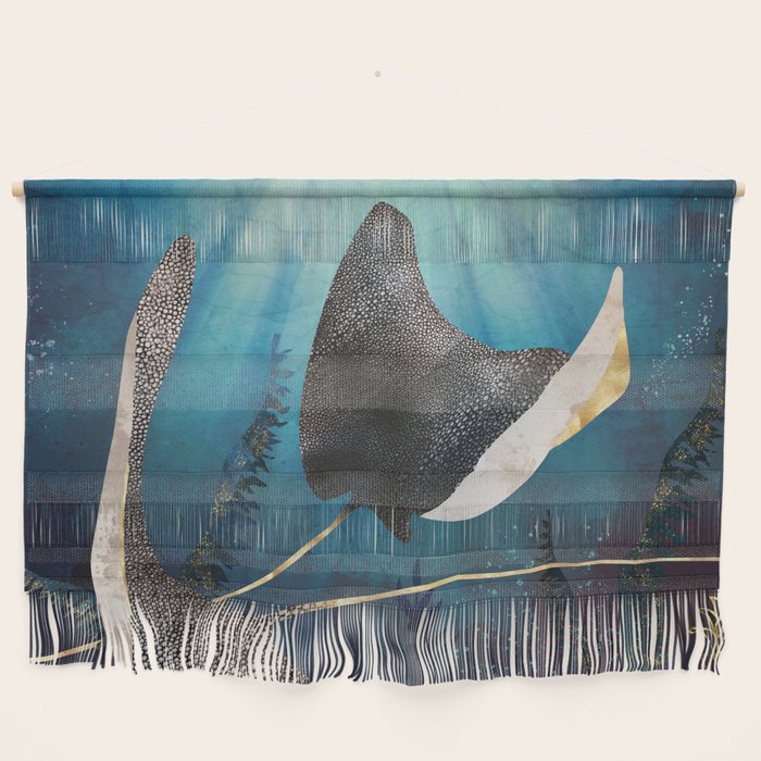 Metallic Stingray Wall Hanging Gallery Image 1
