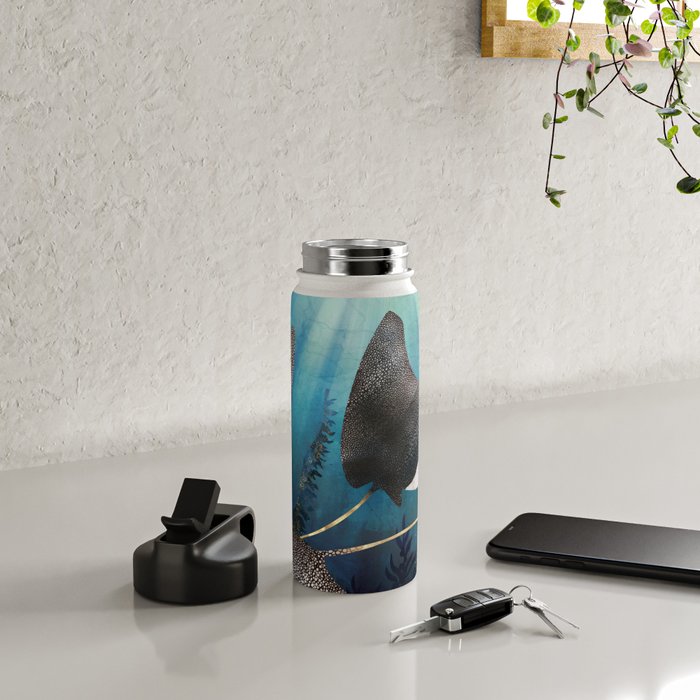 Metallic Stingray Water Bottle Gallery Image 4