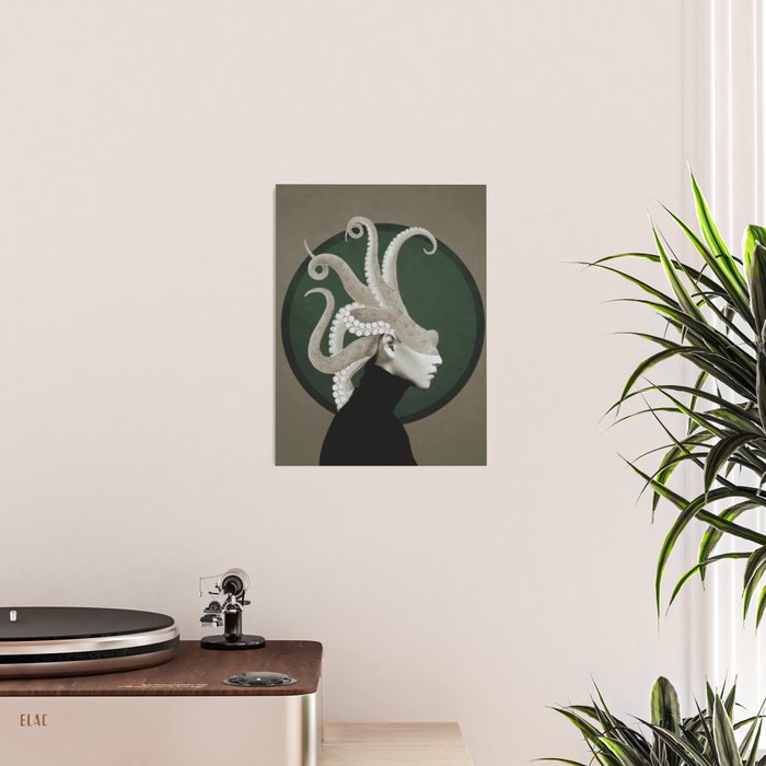 Octopus Portrait Poster Gallery Image 2