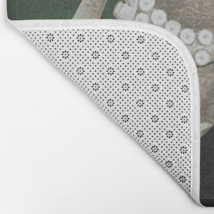 Octopus Portrait Bath Mat Gallery Image 2