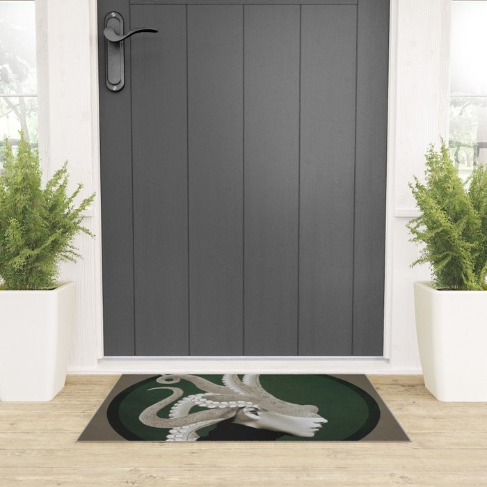 Octopus Portrait Welcome Mat Gallery Image 3
