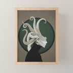 Octopus Portrait Mini Art Print Gallery Image 1