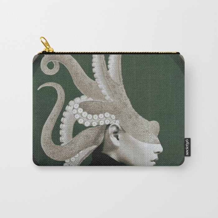 Octopus Portrait Carry All Pouch Gallery Image 1