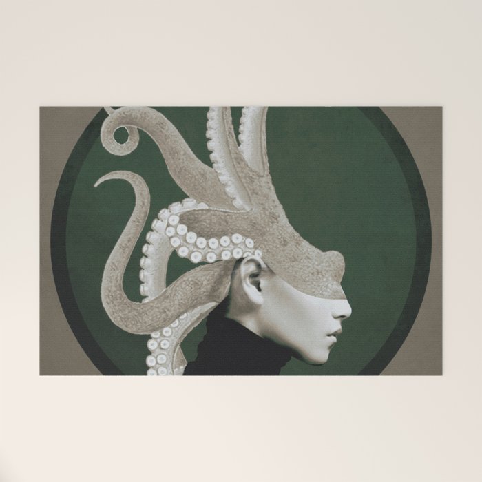 Octopus Portrait Welcome Mat Gallery Image 1