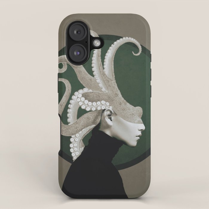 Octopus Portrait iPhone Case Gallery Image 1