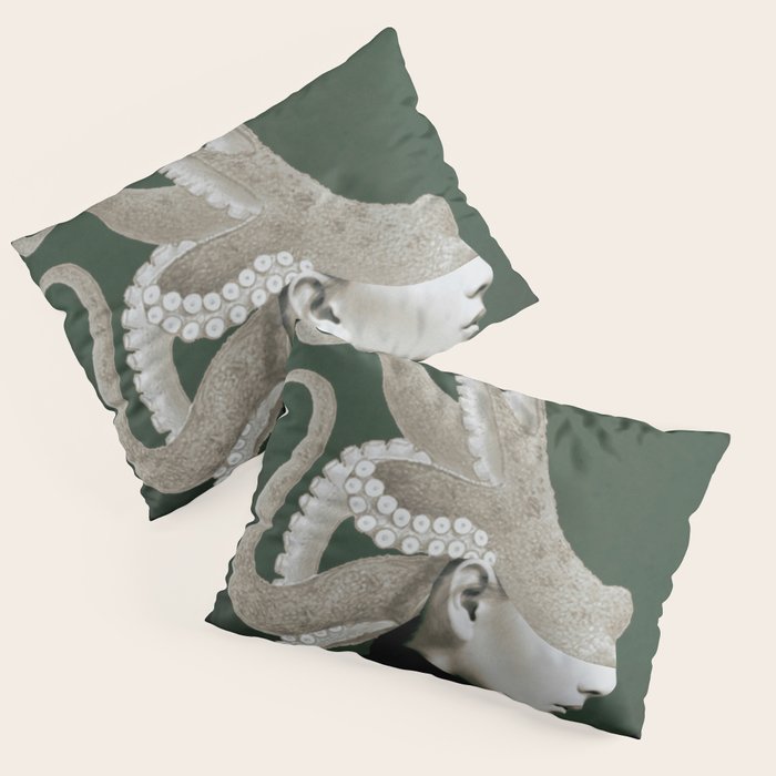Octopus Portrait Pillow Sham Gallery Image 3