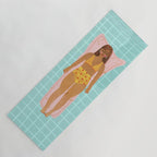 Swimming in Blue Yoga Mat Gallery Image 1