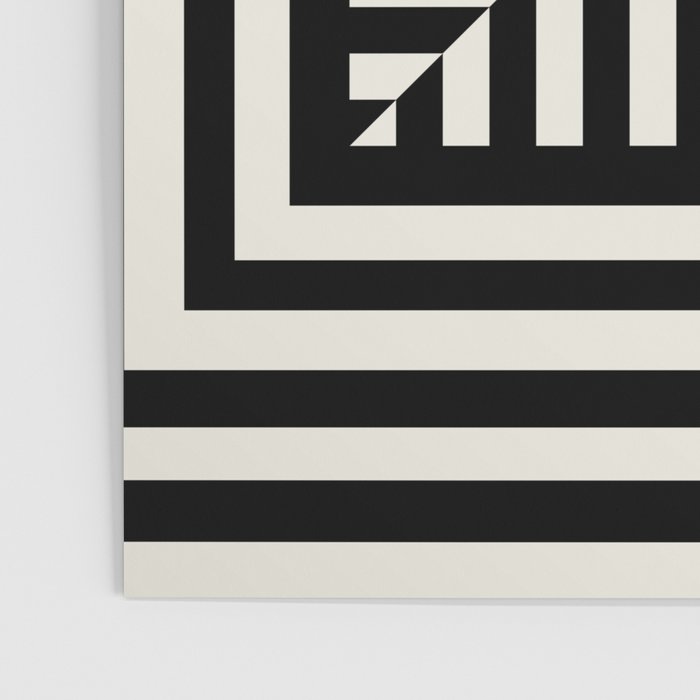 Layers 4 pattern black Poster Gallery Image 3
