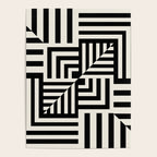 Layers 4 pattern black Poster Gallery Image 4