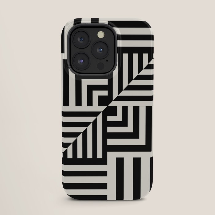 Layers 4 pattern black iPhone Case Gallery Image 27