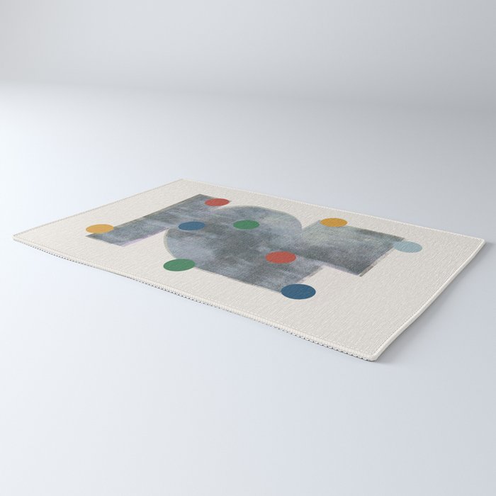 Retro Geo Form  Rug Gallery Image 3