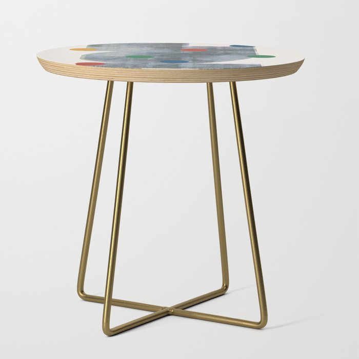 Retro Geo Form  Side Table Gallery Image 1