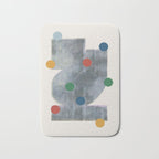 Retro Geo Form  Bath Mat Gallery Image 1