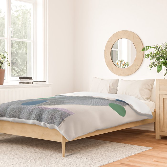 Retro Geo Form  Duvet Cover Gallery Image 2