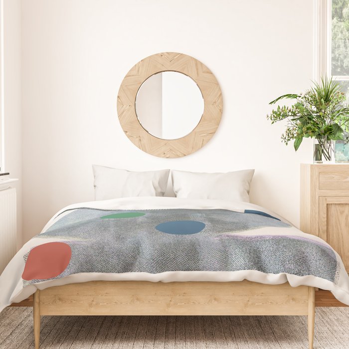 Retro Geo Form  Duvet Cover Gallery Image 3