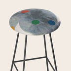 Retro Geo Form  Stool Gallery Image 2