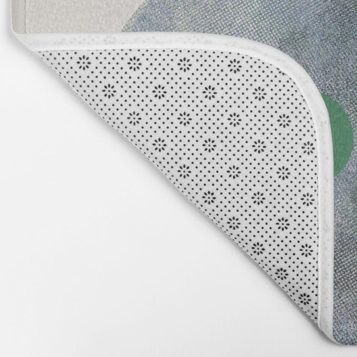Retro Geo Form  Bath Mat Gallery Image 2
