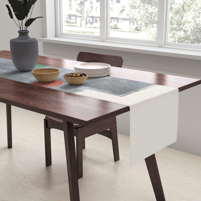 Retro Geo Form  Table Runner Gallery Image 2