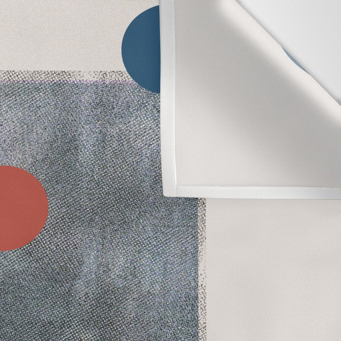 Retro Geo Form  Wall Tapestry Gallery Image 3