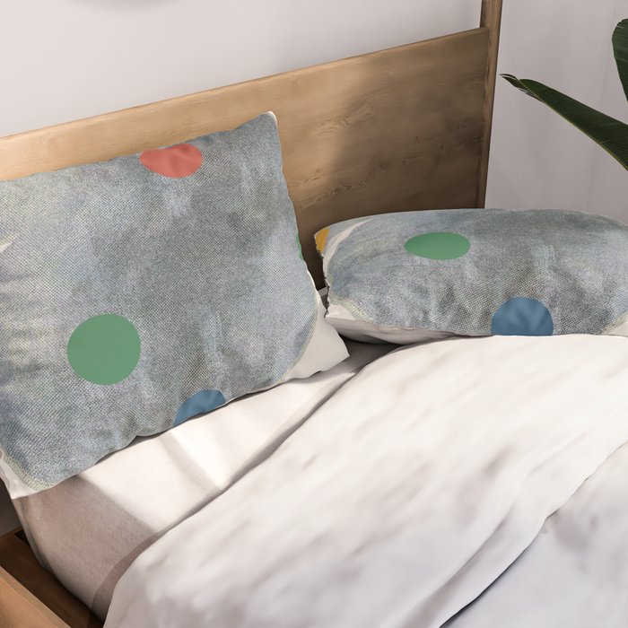 Retro Geo Form  Pillow Sham Gallery Image 2