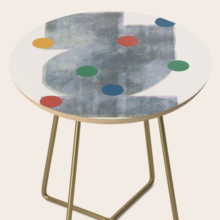 Retro Geo Form  Side Table Gallery Image 2