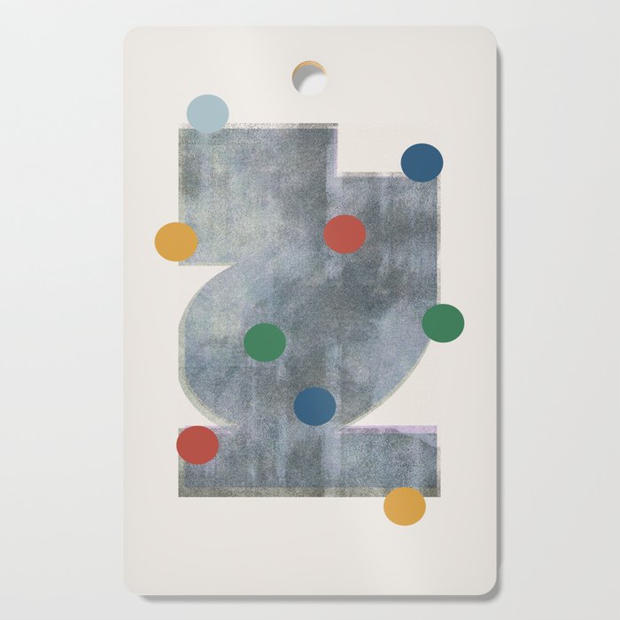 Retro Geo Form  Cutting Board Gallery Image 1