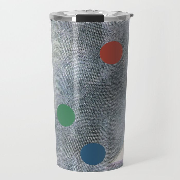 Retro Geo Form  Travel Mug Gallery Image 1