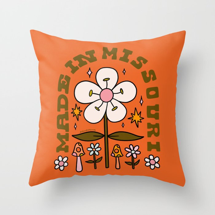 Made In Missouri Throw Pillow Gallery Image 1