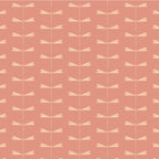 Dragonfly Pattern VI Neutral Rose Coffee Mug Gallery Image 2