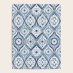 Azure Medallion Motif Poster Gallery Image 4